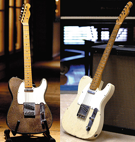 Buck s teles Bakersfield Display in Nashville Country Music Hall of Fame Telecaster Guitar Forum