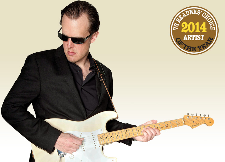 VG Readers’ Choice 2014 Artist of the Year Joe Bonamassa