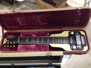 1940s Epiphone Electar Zephyr 7-string lap steel at Hank's Vintage Guitars. 