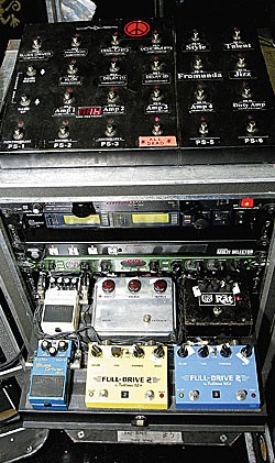 Urban's effects rack Urban's effects rack