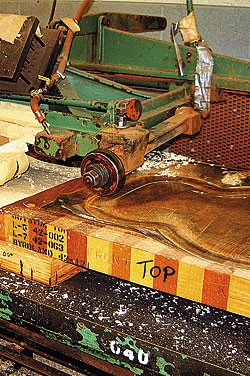 One of two vintage carving machines One of two vintage carving machines