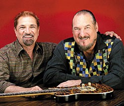 Felix Cavaliere (left) and Steve Cropper Felix Cavaliere (left) and Steve Cropper