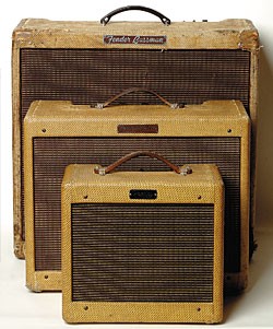 Three Fender tweeds Three Fender tweeds