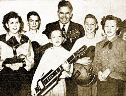 Coppock and his students, 1951. Image courtesy Wenatchee Daily World. Coppock and his students, 1951. Image courtesy Wenatchee Daily World.