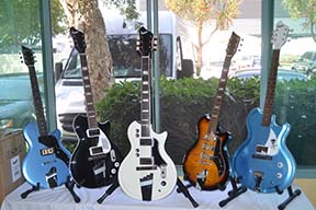 The new Supro guitar line was a big hit.