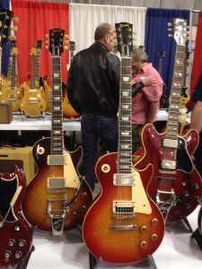An early '60 and a late '60 Burst from Southworth Guitars.