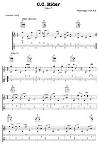 Tom Feldman C.C. Rider Lesson 5 Tab A