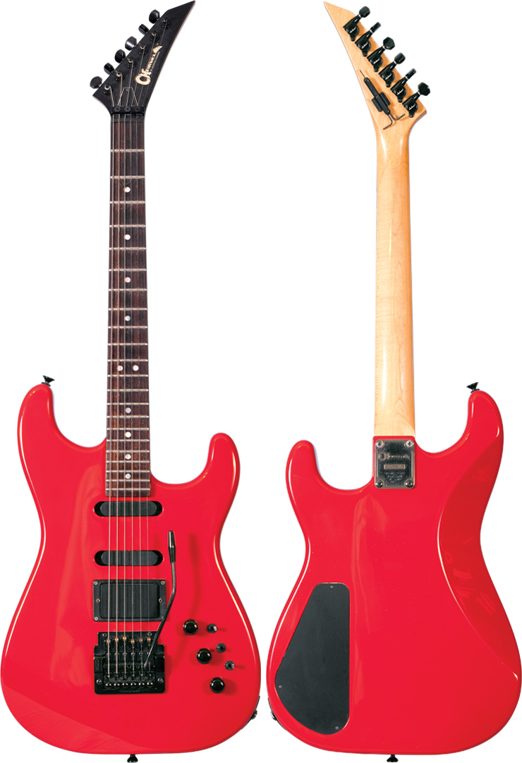 A first-year (1986) Charvel Model 4.