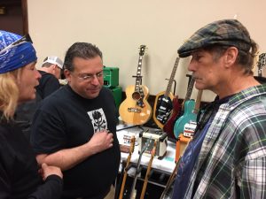 Casey Michaels and Kid Comet discuss the merits of The Gibson J-200 over the Vox Phantom.