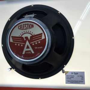 Clean players will love the Celestion Speakers A-Type for its take on modern, American tone. #vintageguitar #NAMMshow #NAMM2015 #guitarlove #guitargear — in Anaheim, California.