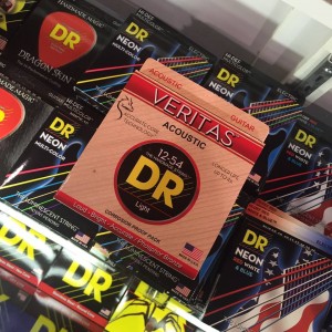 DR Strings guarantees their new VERITAS acoustic strings to last up to four times as long as ordinary acoustic strings. Who's ready to put these strings to the test?
