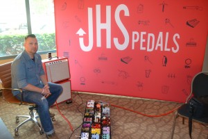 John Pennington of JHS Pedals.