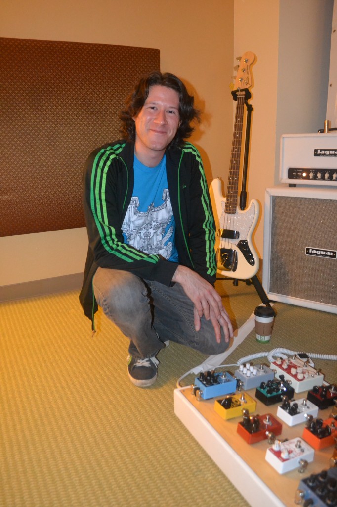 Joe Golden, of EarthQuaker Devices.