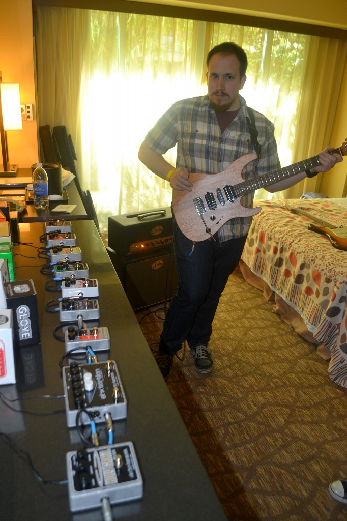 Electro-Harmonix’s own Kevin Jolly.