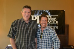 L-R Doug Sewell Senior Amp Designer at PRS Amplifiers and Sales Manager John Croft.