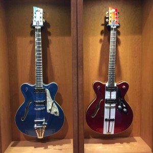 How much for the #Duesenberg in your #NAMMShow booth? #VintageGuitar #guitars #NAMM2015 #guitarlove — in Anaheim, California.