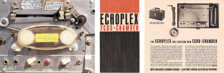 (RIGHT) A rare mid-’60s brochure for the Echoplex EP-2.