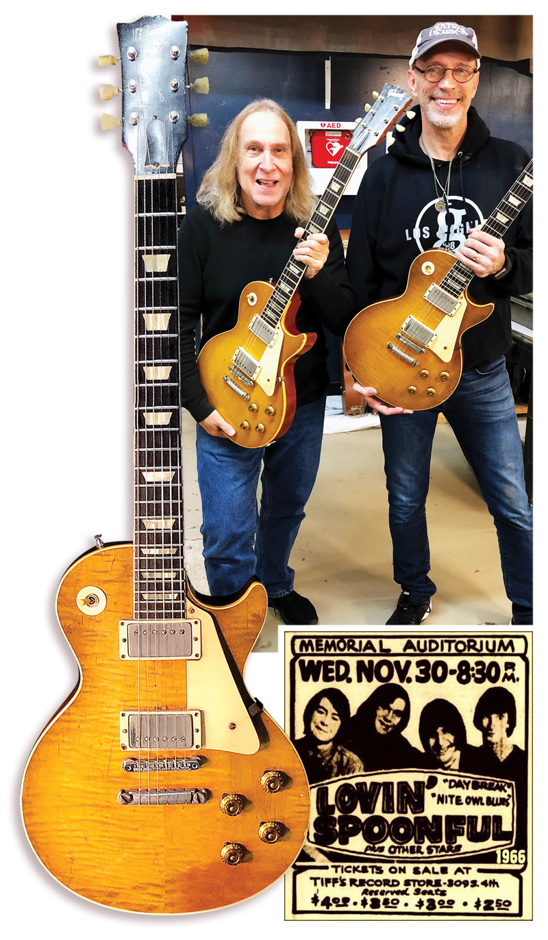 Greg Martin John Sebastian’s ’59 Gibson Les Paul Standard Vintage Guitar magazine Gordon Kennedy