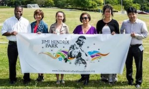 Hendrix Park groundbreaking cmte