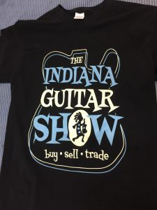 Indiana Guitar Show shirt.