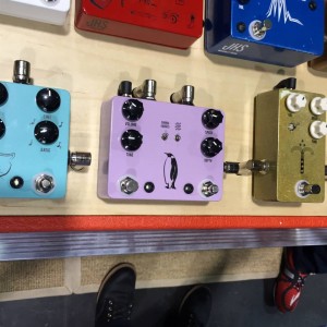 Want #music with the undeniably smooth, liquid sound of analog chorus and vibrato? Look to the JHS#Emperor! It's easy to integrate into any guitar rig.#JHSPedals #vibrato #modulation #NAMM2015#jhs #vintageguitar #NAMM #NAMM15 — in Anaheim, California.
