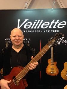 Joe Veillette shows off his 12-string.