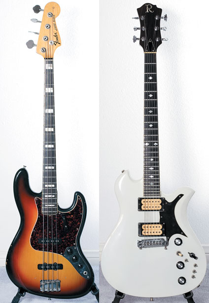 1971 Fender Jazz Bass B.C. Rich Seagull II
