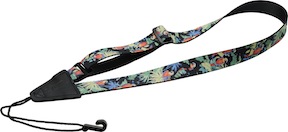 The Levy’s Leathers MP23 uke strap is available in seven designs.