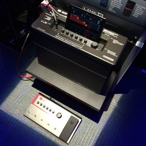 Now wirelessly control your #guitar rig and match tone instantly with the new Line 6 AMPLIFi! #vintageguitar #NAMM2015 #Line6 #AMPLIFi #NAMM15 #NAMMshow — in Anaheim, California.