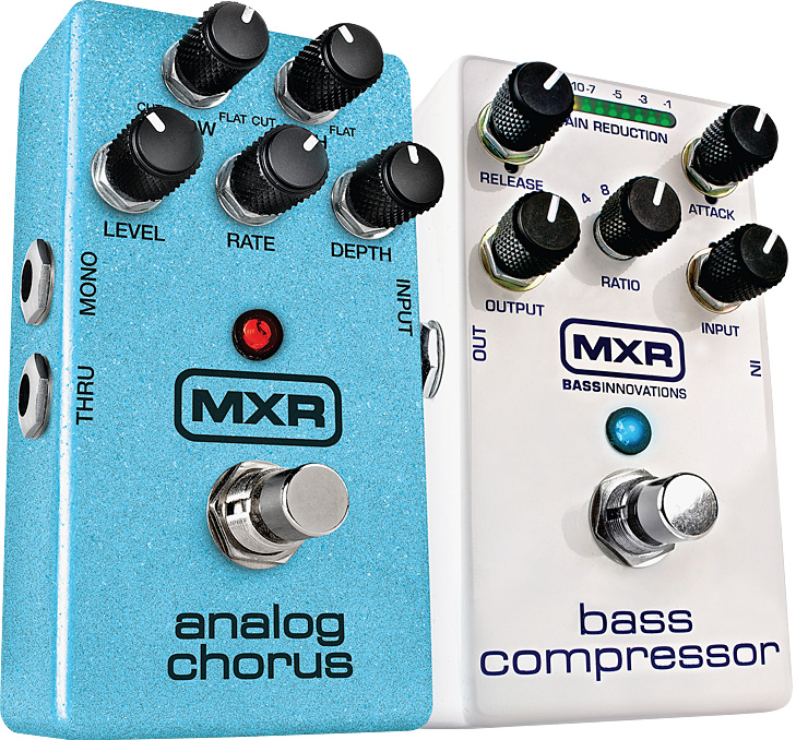 The MXR M234 Analog Chorus and M87 Bass Compressor | Vintage