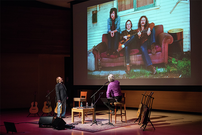 Stephen Stills and Dick Boak
