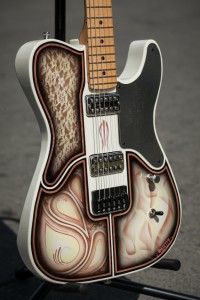 Perri Ink Chopper Fest guitar