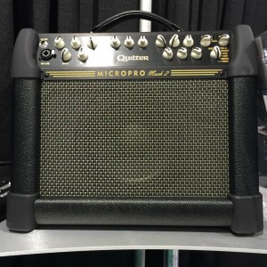 For those who want the lightest, most flexible amp on the planet, Quilter Labshas introduced the new MICROPRO Mach 2. The Mach 2 punches well above its weight class by delivering a full bodied, natural sound that works with any #guitar. #Mach2 #Micropro #Quilter #vintageguitar #NAMM2015 #NAMMshow #NAMM15 #guitarlove #gear — in Anaheim, California.