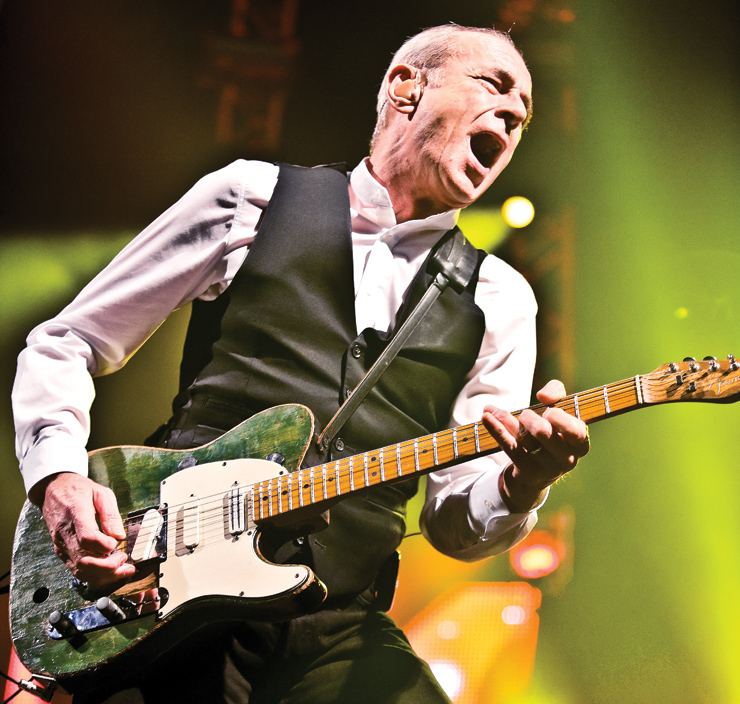 Rossi in 2012. Francis Rossi live: Christie Goodwin.