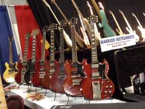 SGs and a Les Paul at Southworth Guitars.