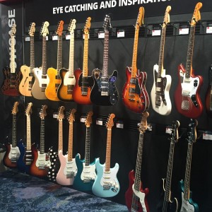 The time has come! A few Teles and Strats to mark the halfway point on the final day of #NAMM2016.