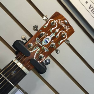 It's all in the details at #NAMM2015 for Saga Musical Instruments. Visit their #NAMMshow booth today! #VintageGuitar — in Anaheim, California.