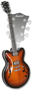Sunset Artist Sunset Guitars Artist