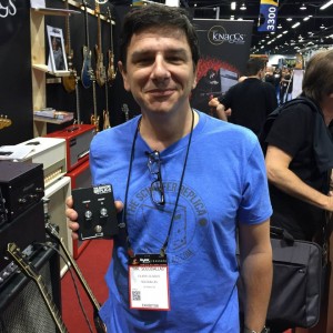 Sounds so good, even Angus from #ACDC owns seven! See the Schaffer Replica for yourself in the#KnaggsGuitars booth (#3395) at #NAMM2015.#NAMM #vintageguitar #NAMM15 #NAMMshow#SchafferReplica — in Anaheim, California.
