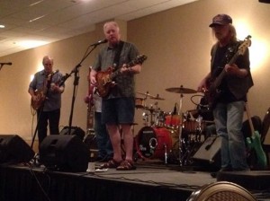 The Whitrock Bros. Band rock in' at the Arlington dealer jam.