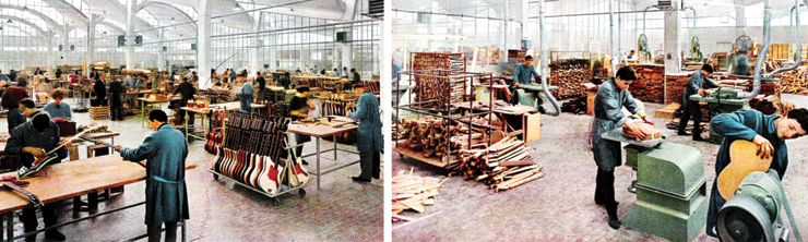 The Eko factory, 1964.