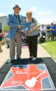 Walk of Fame Babbitt Winwood, Babbitt get stars on Music City Walk of Fame.