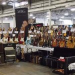 We Buy Guitars booth.