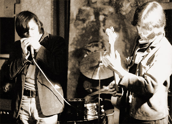 Graham “Shakey Vick” Vickery and Price in ’67.