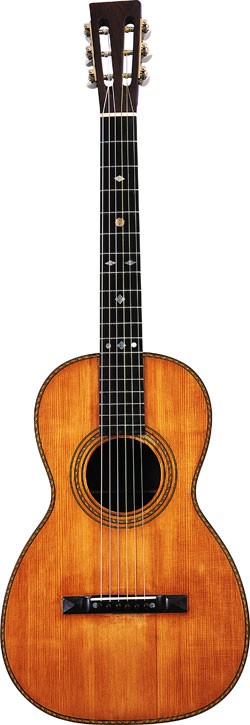 Ca. 1875 J. Howard Foote Parlor guitar