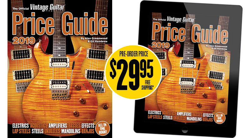 The Official Vintage Guitar Price Guide 2013