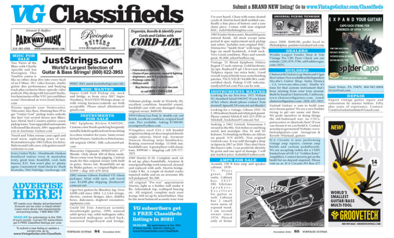 Classifieds Classifieds