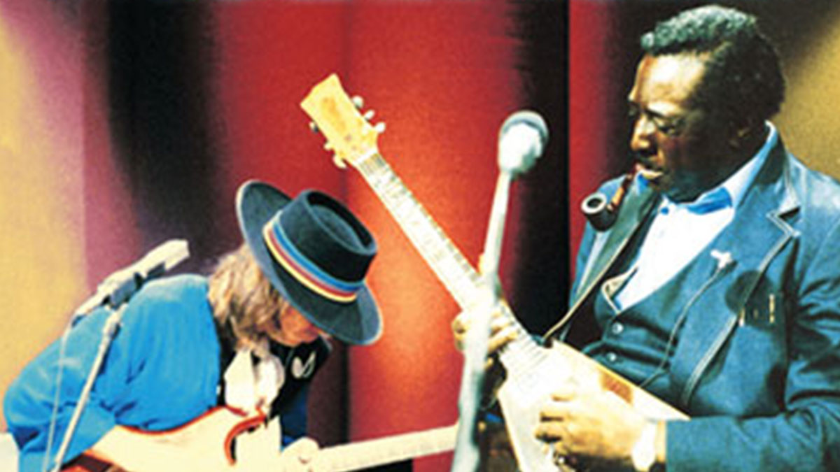 Albert King with Stevie Ray Vaughan