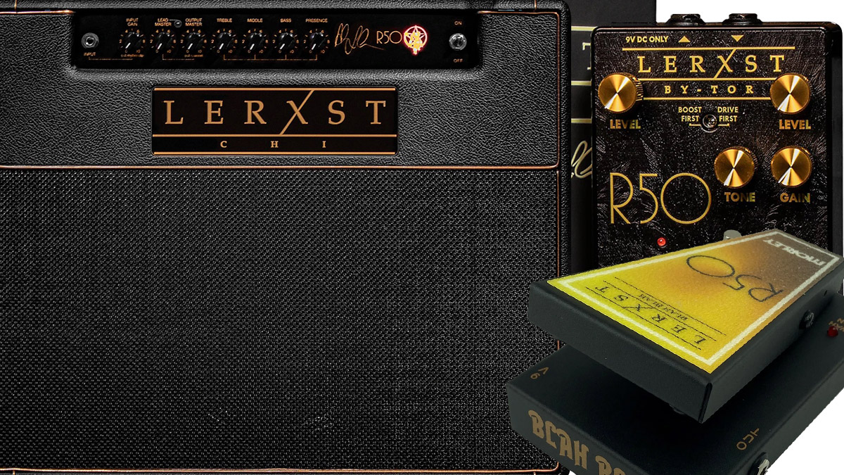  LERXST Celebrates Rush’s 50th Anniversary with Limited-Edition R50 Collection: CHI Combo Amp, By-Tor Overdrive, and Blah Blah Wah 