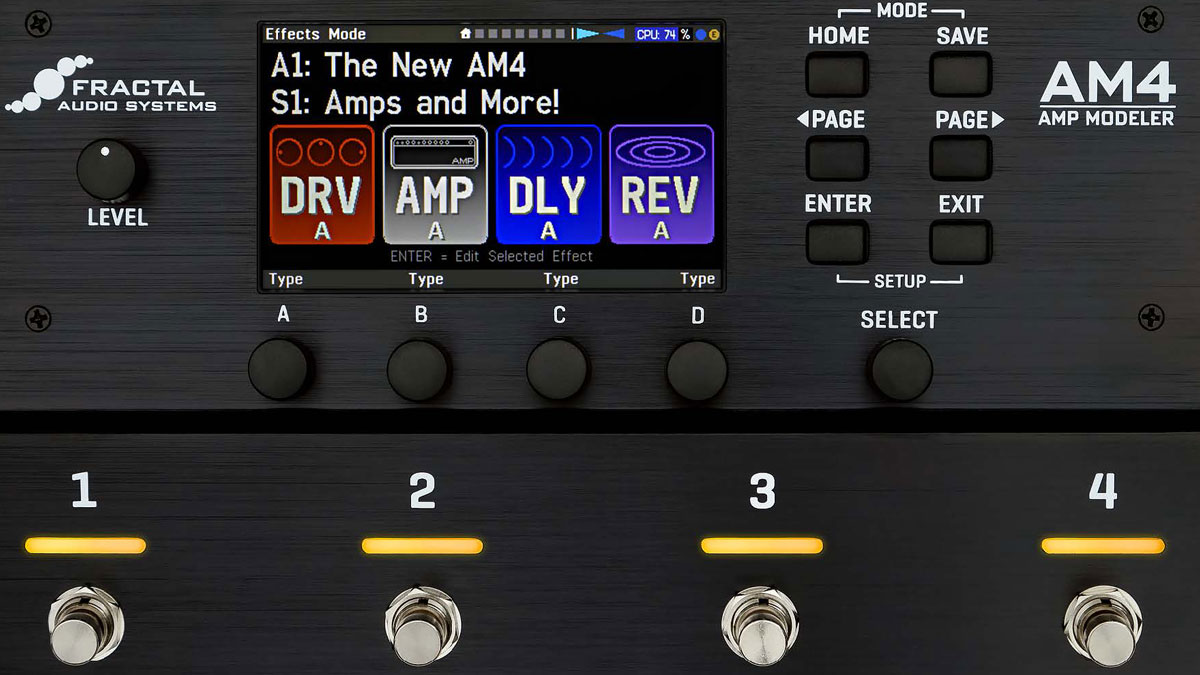 New! Fractal Audio AM4 Amp Modeler